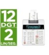 CALCULADORA CASIO IMPRESORA PANTALLA LC PAPEL 58 MM IMPRESION BICOL...