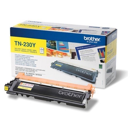 TONER BROTHER TN-230 AMARILLO -1.400PAG- HL-3040CN HL-3070CW DCP-90...
