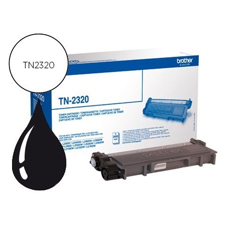 TONER BROTHER TN-2320 DCPL2520DW DCPL2540DN MFCL2700DW MFCL2720DW M...