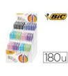 BOLIGRAFO BIC CRISTAL UP BICOLOR PUNTA DE 1,2 MM EXPOSITOR DE 180 U...