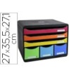 FICHERO CAJONES SOBREMESA EXACOMPTA IDERAMA ARLEQUIN 6 CAJONES MULT...
