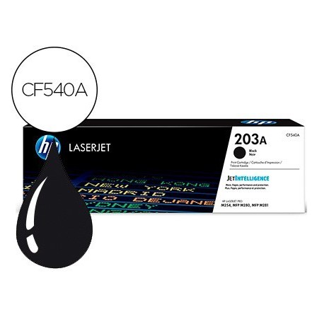 TONER HP 203A LASERJET PRO M254 / MFP M280 / MFP M281 NEGRO 1400 PA...
