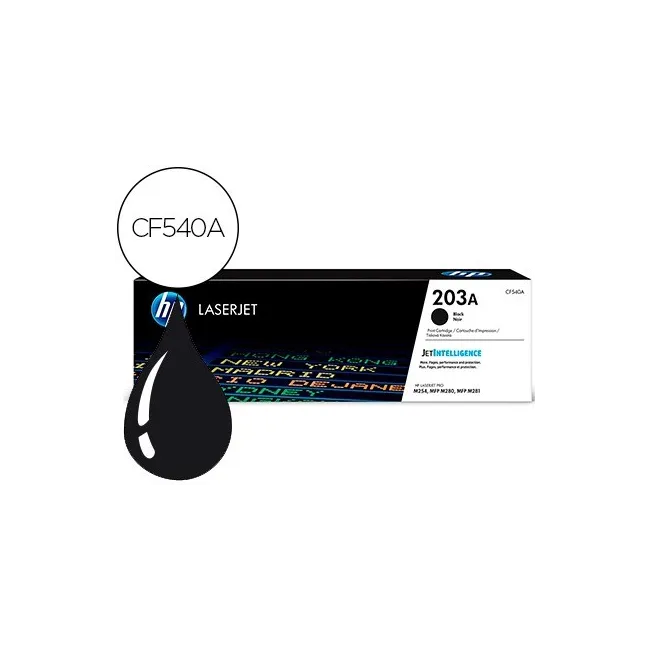 TONER HP 203A LASERJET PRO M254 / MFP M280 / MFP M281 NEGRO 1400 PA...