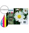 INK-JET EPSON MULTIPACK T18XL NEGRO AMARILLO CIAN Y MAGENTA XP-102 ...
