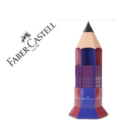 LAPICES DE GRAFITO FABER CASTELL ECOLAPIZ JANUS 2160 BICOLOR EXPOSI...