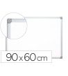 PIZARRA BLANCA Q-CONNECT MELAMINA MARCO DE ALUMINIO 90X60 CM