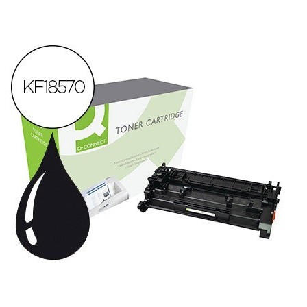 TONER Q-CONNECT COMPATIBLE HP CF226A JET M402 / M426 NEGRO 3100 PAG...