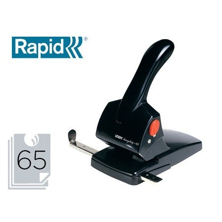 TALADRADOR RAPID HDC65 FASHION METALICO/ABS COLOR NEGRO CAPACIDAD 6...