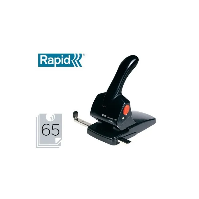 TALADRADOR RAPID HDC65 FASHION METALICO/ABS COLOR NEGRO CAPACIDAD 6...