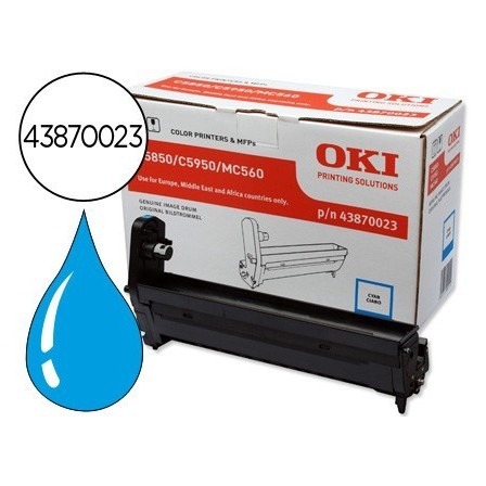 TAMBOR OKI C5850/5950 CIAN -20000PAG-