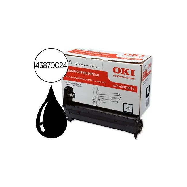 TAMBOR OKI C5850/5950 NEGRO -20000PAG-