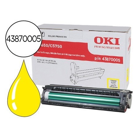 TAMBOR OKI C5650/5750 AMARILLO -20.000PAG-