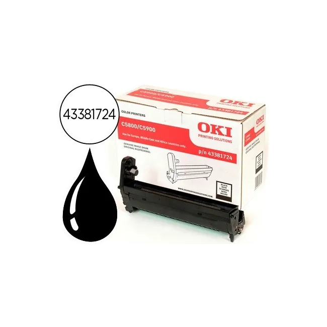 TAMBOR OKI C5800 C5900 C5550 NEGRO -20.000 PAG-