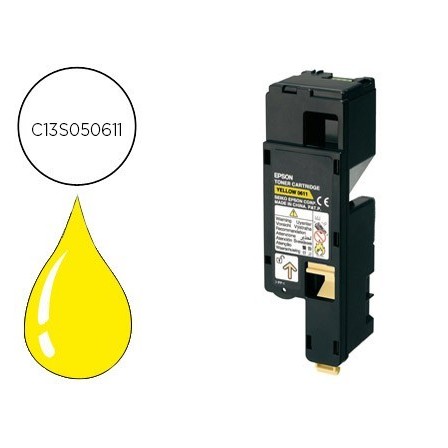 INK-JET EPSON C13S050613 AL-C1700/C1750/CX17 AMARILLO 1400 PAG