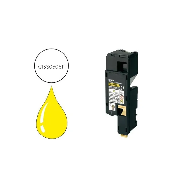 INK-JET EPSON C13S050613 AL-C1700/C1750/CX17 AMARILLO 1400 PAG