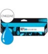 INK-JET HP 971XL OFFICEJET PRO X 451 / 476 / 551 / 576 CIAN 2.500 PAG