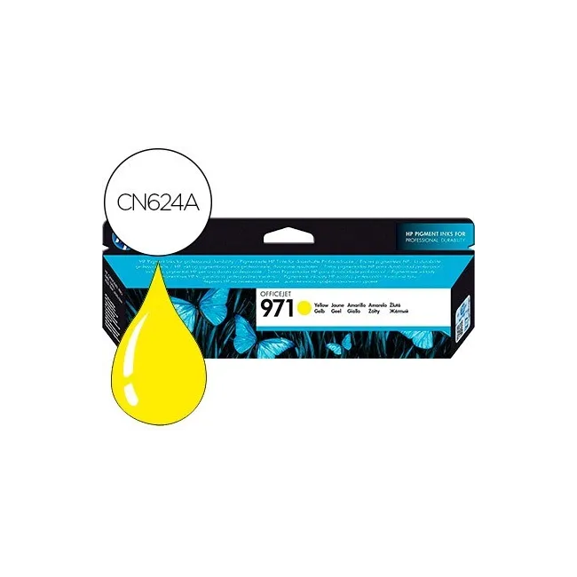 INK-JET HP 971 OFFICEJET PRO X451 / X551 / X476 / X576 AMARILLO 2.5...