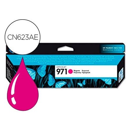 INK-JET HP 971 OFFICEJET PRO X451 / X551 / X476 / X576 MAGENTA 2.50...