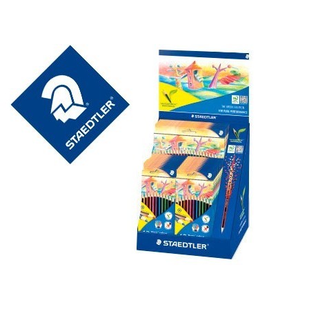 LAPICES DE COLORES STAEDTLER WOPEX ECOLOGICO EXPOSITOR DE 20 CAJAS ...