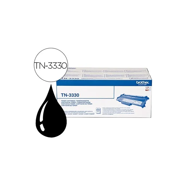 TONER BROTHER TN-3330 PARA IMPRESORAS HL-5440D/5450DN/5470DW/6180DW...