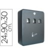 CENICERO BUZON Q-CONNECT METALICO 240X90X300 MM