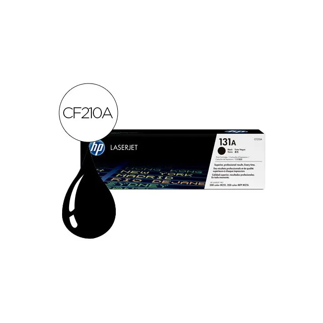 TONER HP 131A LASERJET M251/M276 NEGRO 1600 PAG