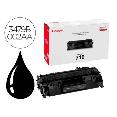 TONER CANON CRG 719 2.1K NEGRO LASER 2100 PAG