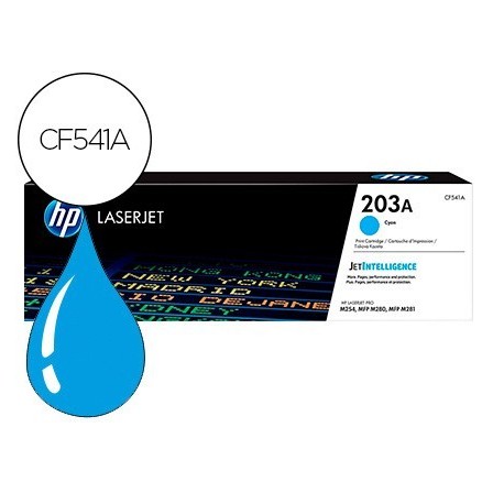 TONER HP 203A LASERJET PRO M254 / MFP M280 / MFP M281 CIAN 1300 PAG...