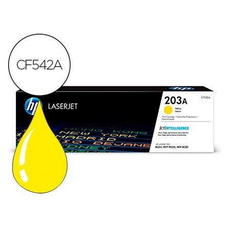 TONER HP 203A LASERJET PRO M254 / MFP M280 / MFP M281 AMARILLO 1300...