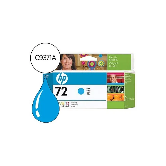 INK-JET HP 72 CIAN DESIGNJET T610/1100 -130ML-