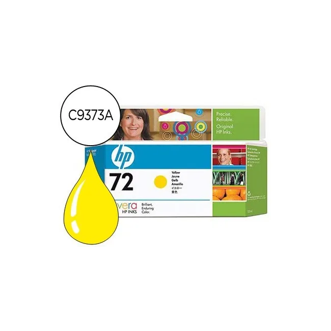 INK-JET HP 72 AMARILLO FOTO DESIGNJET T610/1100 -130ML-