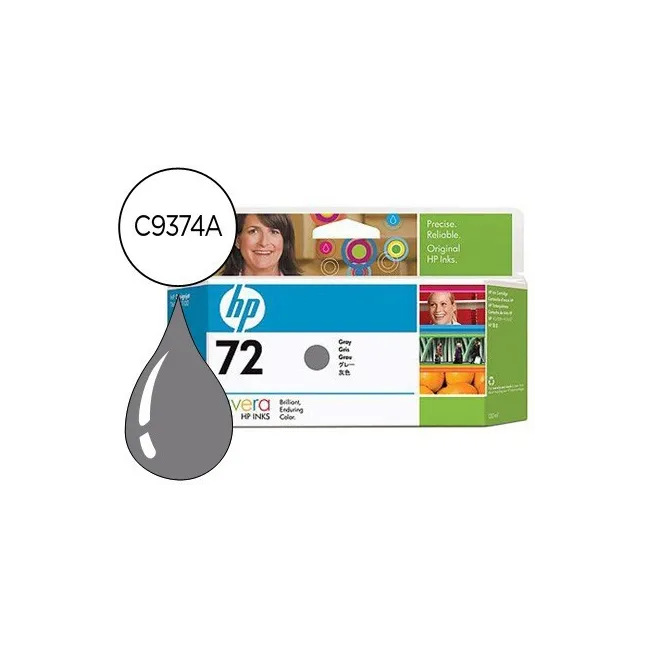 INK-JET HP 72 GRIS FOTO DESIGNJET T610/1100 -130ML-