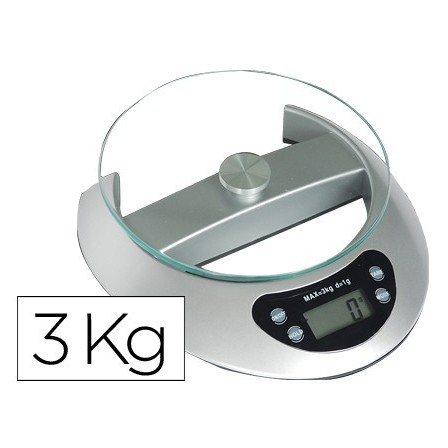 PESACARTAS OFICINA Q-CONNECT ELECTRONICO -3000 GR