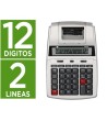 CALCULADORA LIDERPAPEL IMPRESORA PANTALLA PAPEL 57 MM 12 DIGITOS IM...