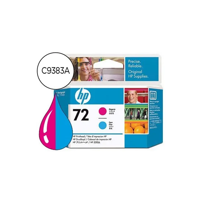 INK-JET HP 72 CABEZAL MAGENTA Y CIAN DESIGNJET T610/1100