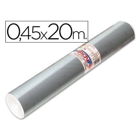 ROLLO ADHESIVO AIRONFIX ESPECIAL PLATA 69193 -ROLLO DE 20 MT