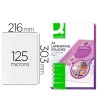 BOLSA DE PLASTIFICAR Q-CONNECT 303 X 216 MM DIN A4 125 MC AUTOADHES...