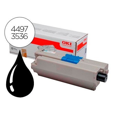 TONER OKI C301DN/C321DN NEGRO 2200 PAG