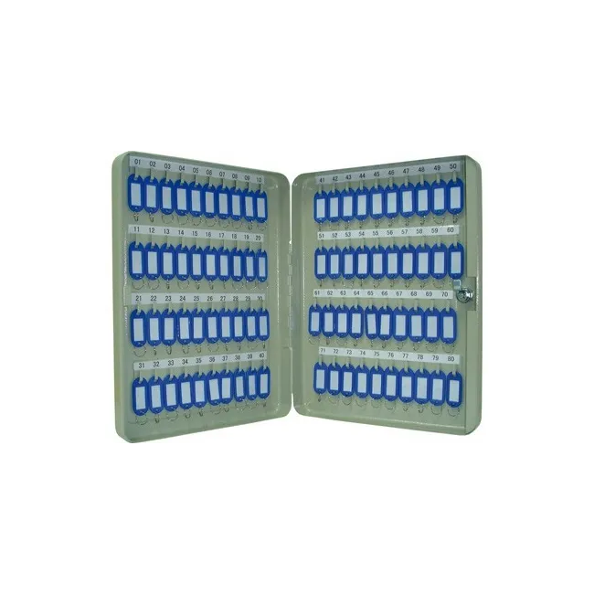 ARMARIO METALICO PORTALLAVES Q-CONNECT 370X280X60 MM PARA 80 LLAVES