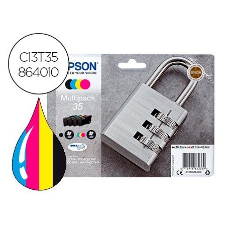 INK-JET EPSON 35 T3586 PRO WF-4720DWF / 4725DWF / 4730DTWF / 4740DT...