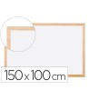 PIZARRA BLANCA Q-CONNECT LAMINADA MARCO DE MADERA 150X100 CM