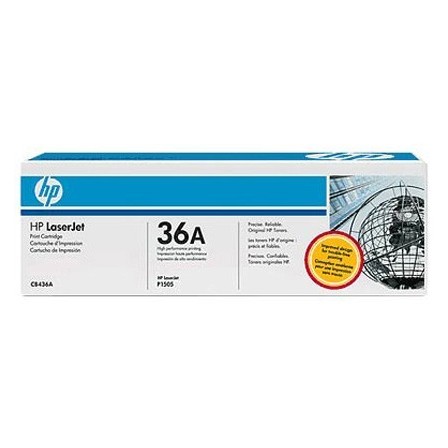 TONER HP LASERJET P1505/1505N M1120/N M1522N/NF NEGRO -2.000 PAG.- 36A