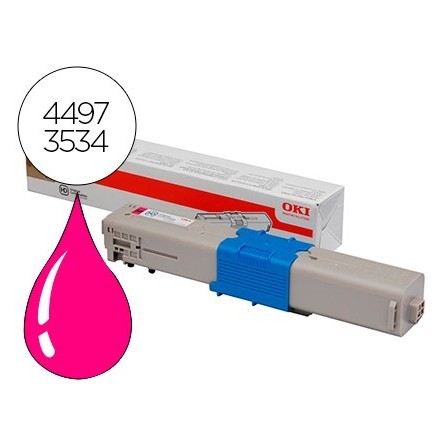 TONER OKI C301DN/C321DN MAGENTA 1500 PAG