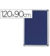 TABLERO DE ANUNCIOS Q-CONNECT MURAL GRANDE FIELTRO AZUL 120X90 CM