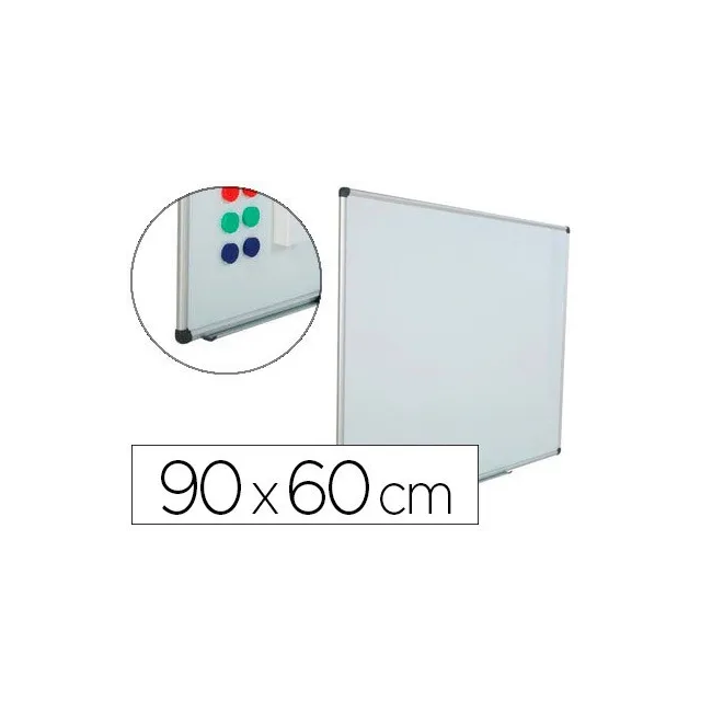 PIZARRA BLANCA ROCADA ACERO VITRIFICADO MAGNETICO MARCO ALUMINIO Y ...