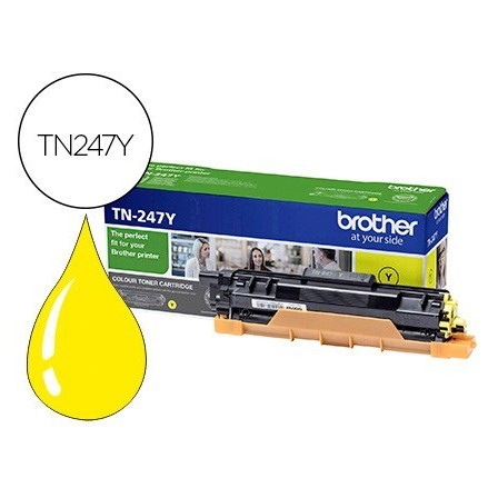 TONER BROTHER TN247Y DCP-L3510CDW / HL-L3270CDW / MFC-L3710CW AMARI...