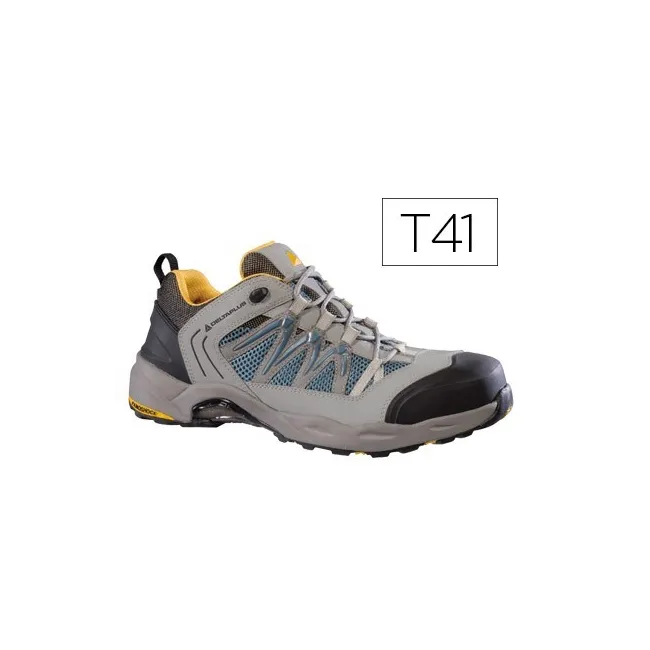ZAPATOS DE SEGURIDAD DELTAPLUS TREK DE PIEL SERRAJE PUNTERA Y SUELA...