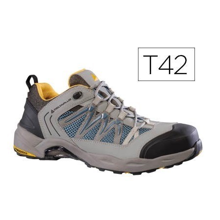 ZAPATOS DE SEGURIDAD DELTAPLUS TREK DE PIEL SERRAJE PUNTERA Y SUELA...