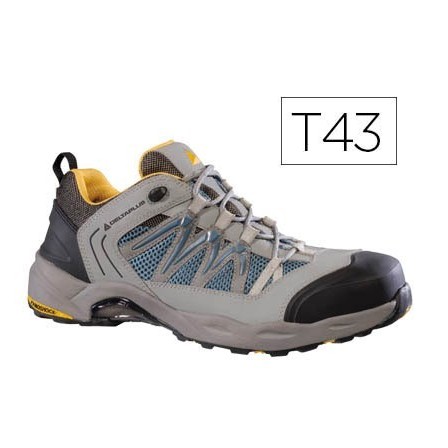 ZAPATOS DE SEGURIDAD DELTAPLUS TREK DE PIEL SERRAJE PUNTERA Y SUELA...
