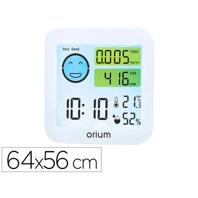 MEDIDOR DE AIRE ORIUM QUAELIS 20 MEDIDOR DE CO2 Y COV SUPERFICIE 30...
